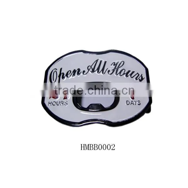 Printed lion military belt buckles