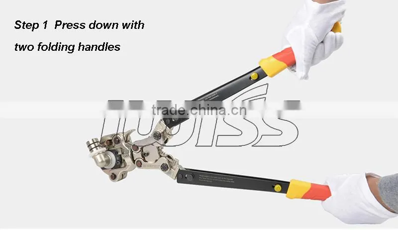 IWS-1632A Multi-azimuth Pipe Pressing Tools for PAP&PEX&Copper pipe fittings