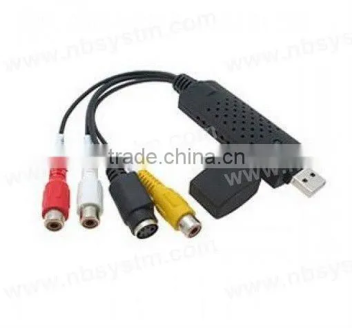 PC video adapter AV video input adapter with video recording editing software