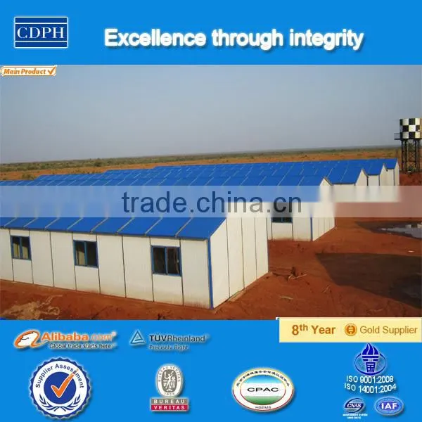 China alibaba New Fast-installed and economical prefab house kits for sale site office building