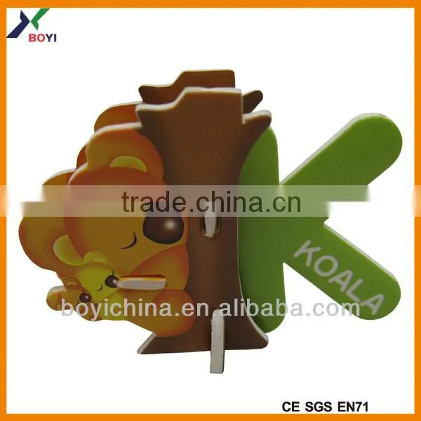 Promotional Cheap Kids Toy 3d Puzzles with Custom Design