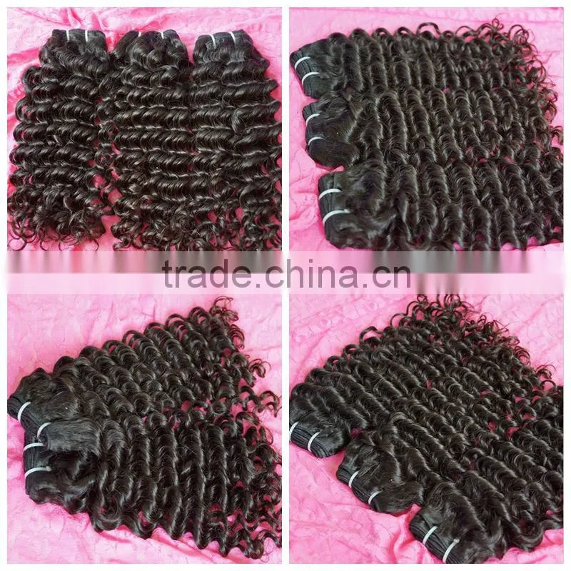 Wavy India Hair Human Virgin Hair Hot Sale