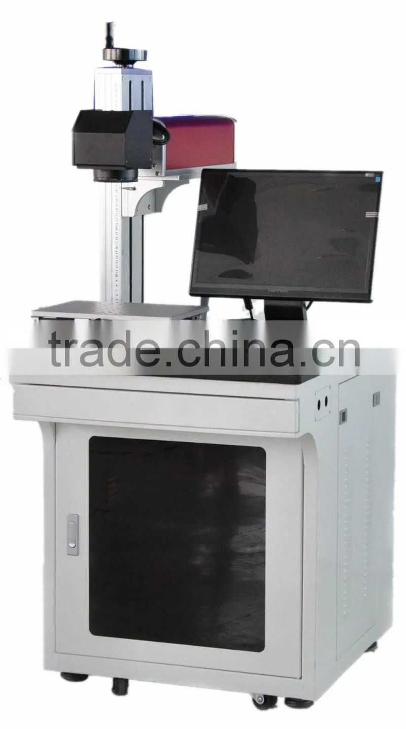 Metal Label IPG Fiber Marking Machine 10W Fiber Laser Engraver Machine