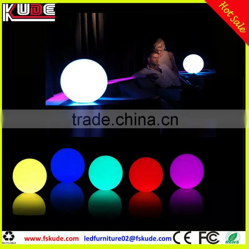 Any Size Decoration Ball Light Remote Control Outdoor RGB Color Change LED Ball