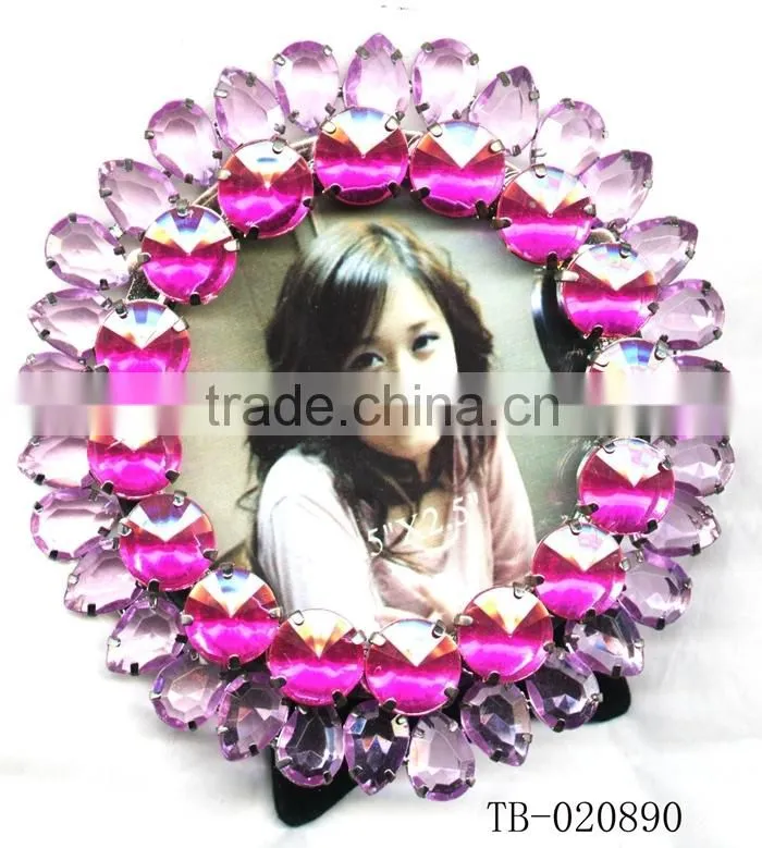 Metal photo frame, custom photo frame