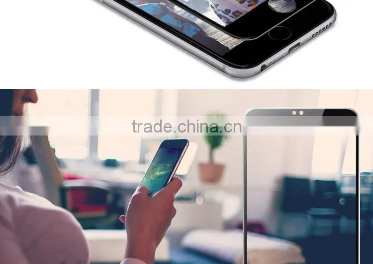 9h anti-scratch 2.5D glass screen protector for iphone 6