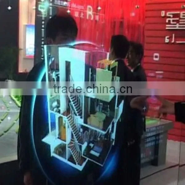 Chariot diy projection screen for shop window display shop mall advertising store exhibition