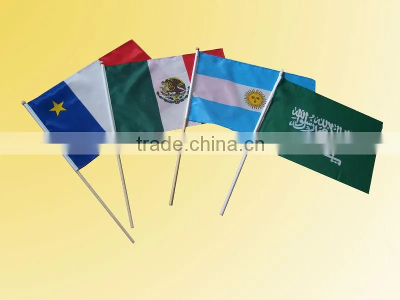 polyester handflag