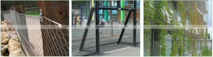 Stainless Steel Rope Mesh/ fence