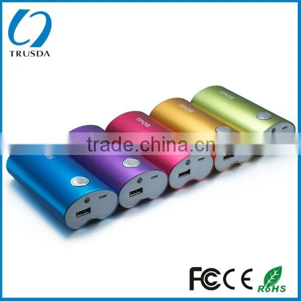 Metal shell mobile power pack for phones