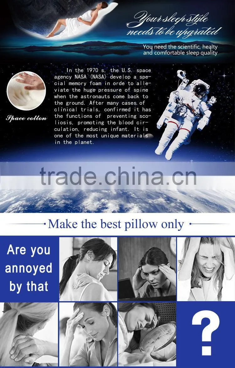 Bread memory foam gel pillow cooling gel pillow