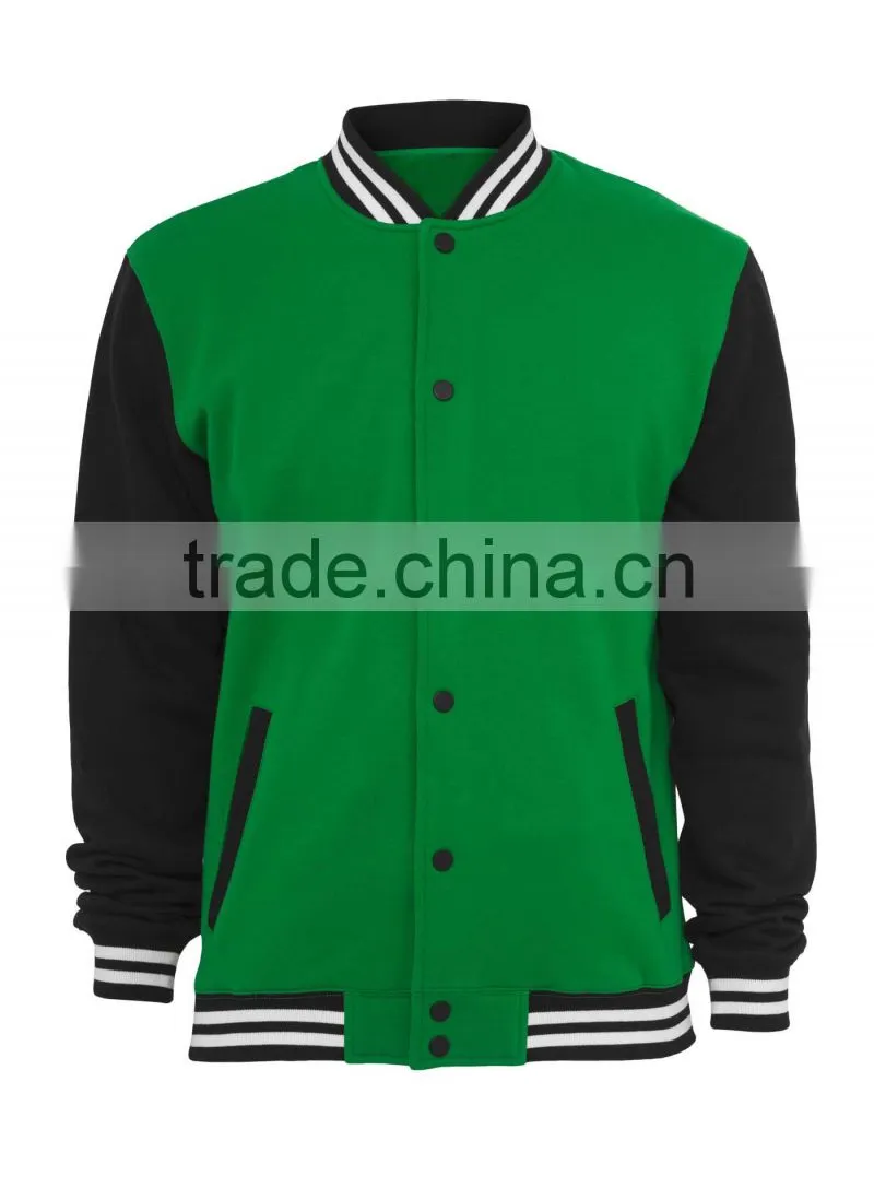 High quality hot sale charmful mens winter leather bomber jacket
