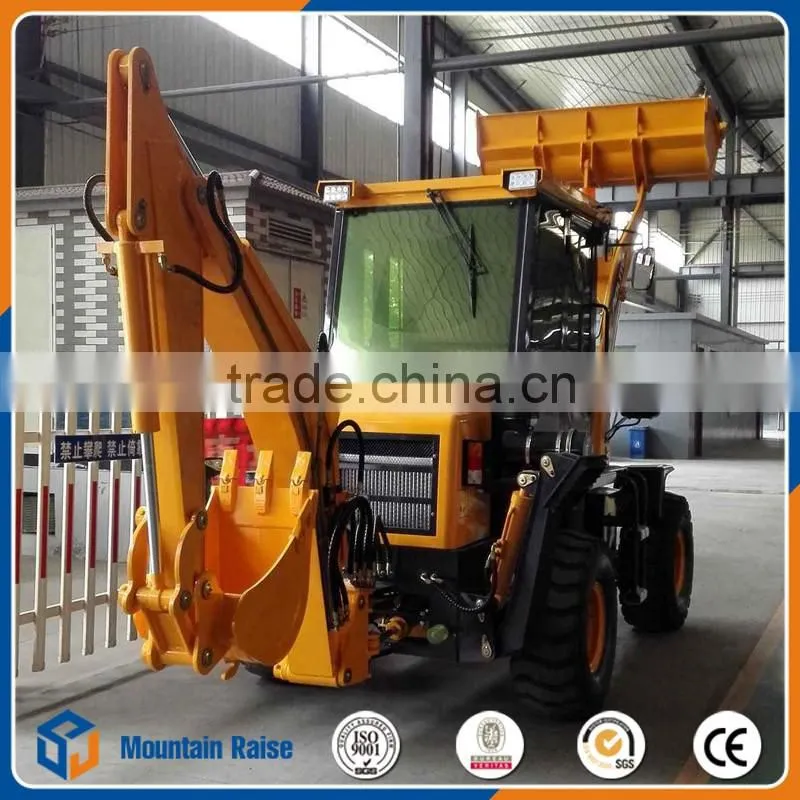 Made in China Earthmoving Mini Wheel Loader With Various Attachments