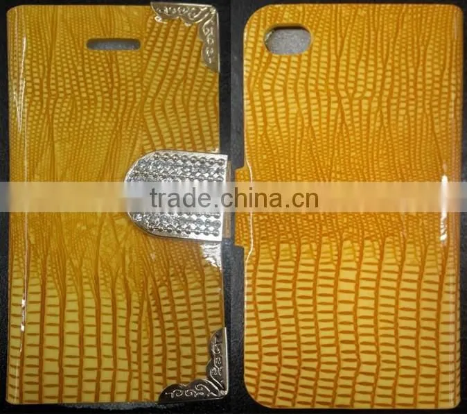 50 PCS Diamond Wallet Flip Case With Accessories For samsung note 3 n7100 for iphone 5S,5G 4S 4G