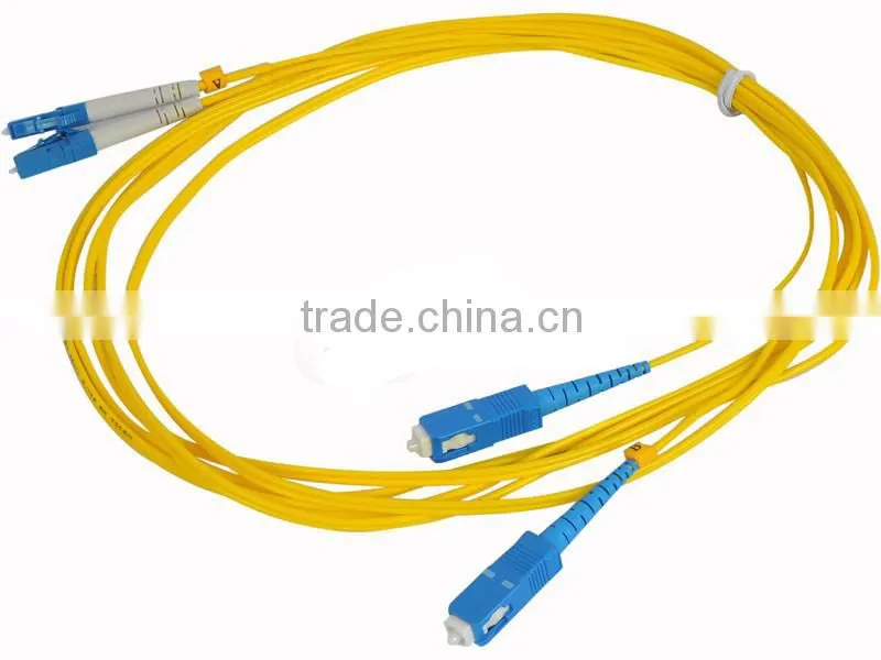Simplex SC-SC/UPC singlemode fiber optic patch cord 3m fiber jumber 2.0mm