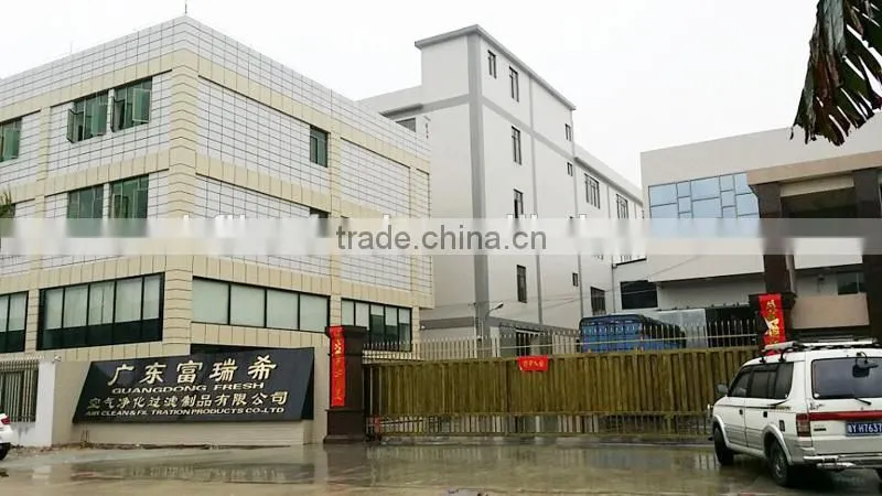 Activated carbon air filter with Aluminum alloy frame