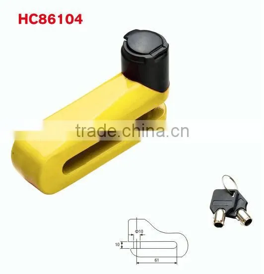 HOT SELL motorcycle lock, disk brake lock,autobike lock HC86104