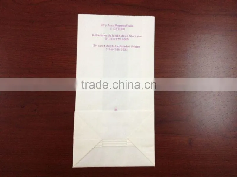 disposable airplane barf bag with high quality