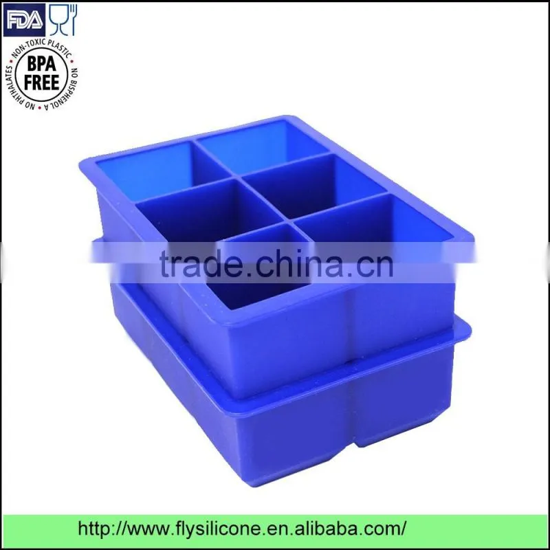 OEM factory price novelty perfect size food grade premium silicone ice cube tray