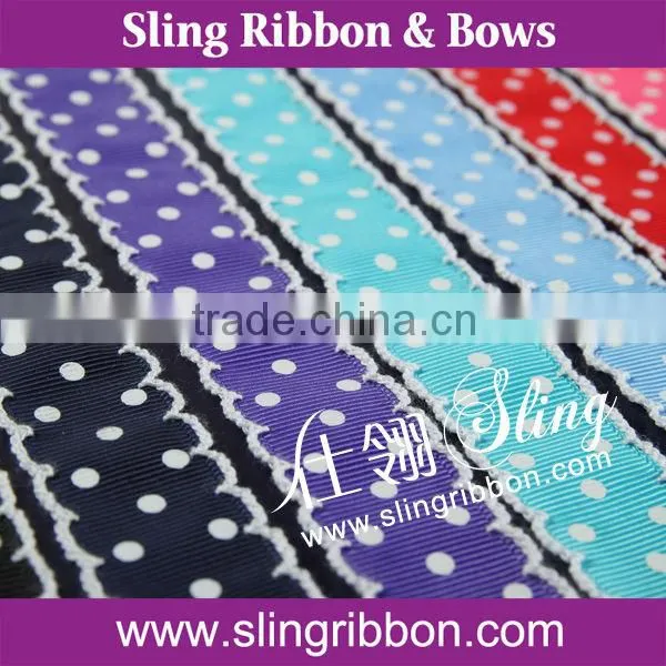 Wholesale 7/8" 10 yards per roll Mix Color Zebra Printed Ribbon