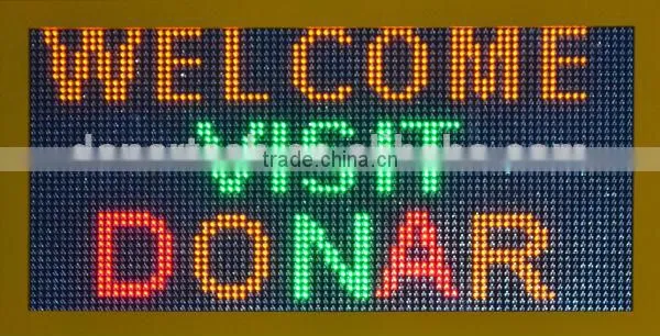 color full-matrix display