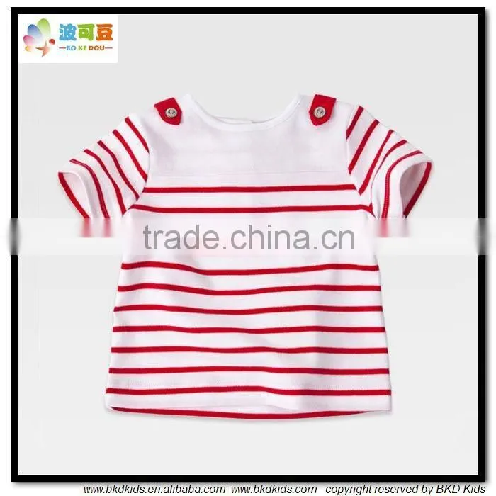 BKD cotton summer children t-shirt transfers