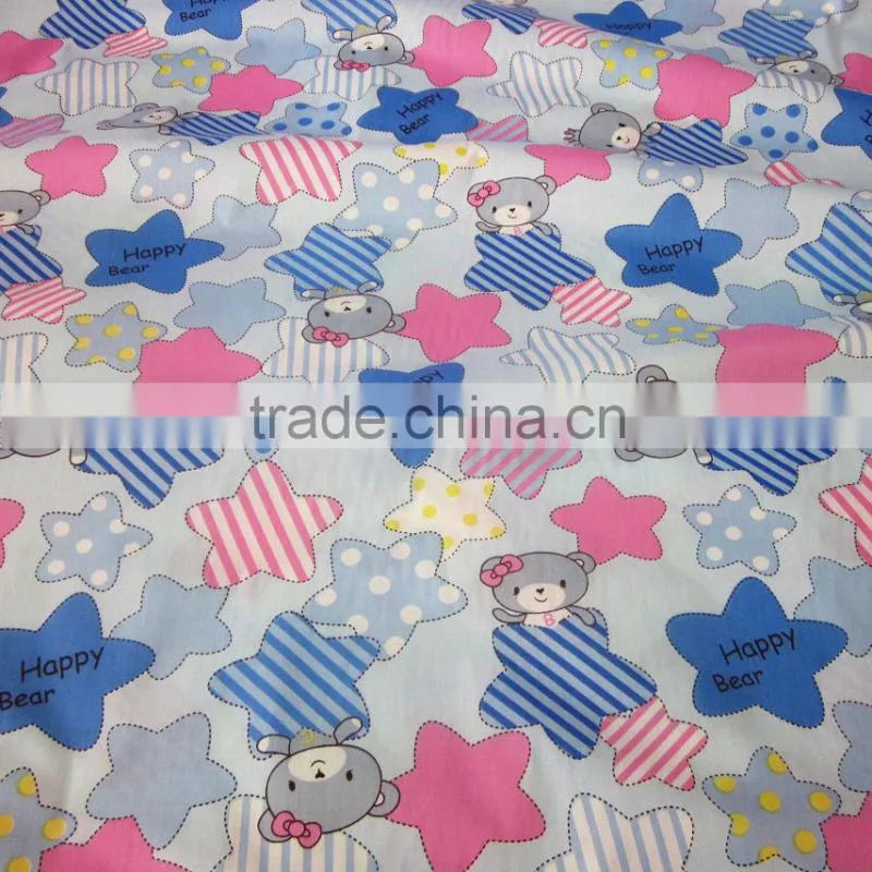 Printed quilting cotton fabric double sided twill 100% cotton fabric for bed sheets ,fabric and textile