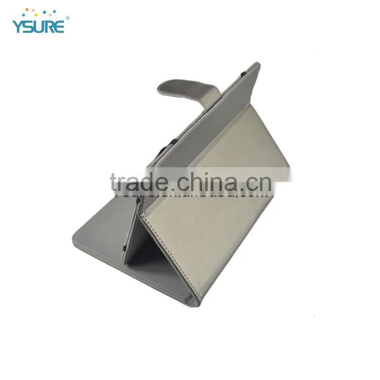 Simple fashion standing pu leather case for ipadmini 2
