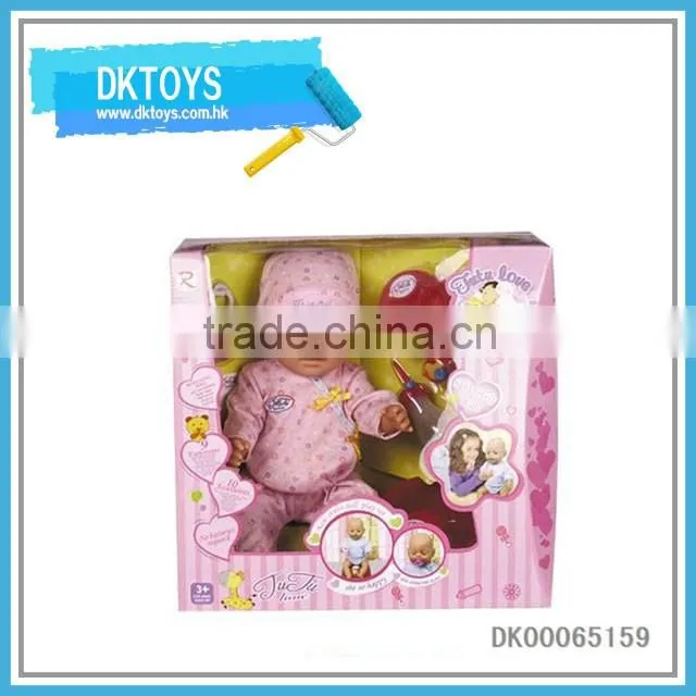 Coll baby toy,baby grow doll for child