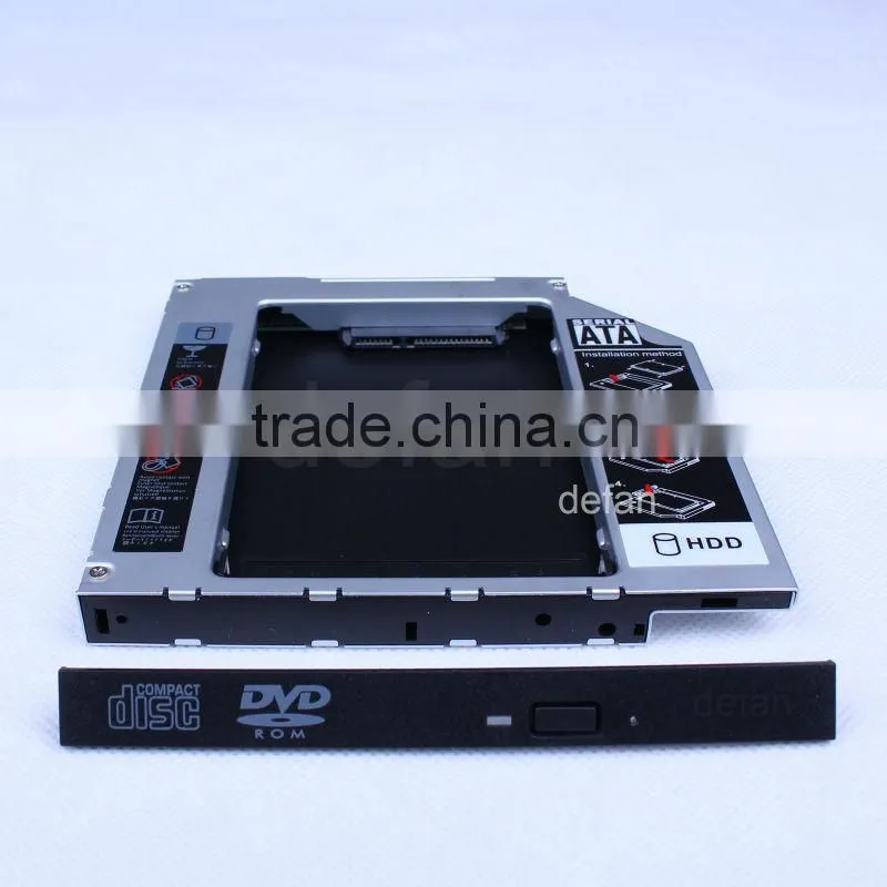 2nd SATA Caddy for Universal Laptops 12.7mm HDD SSD Hard Drive Bay