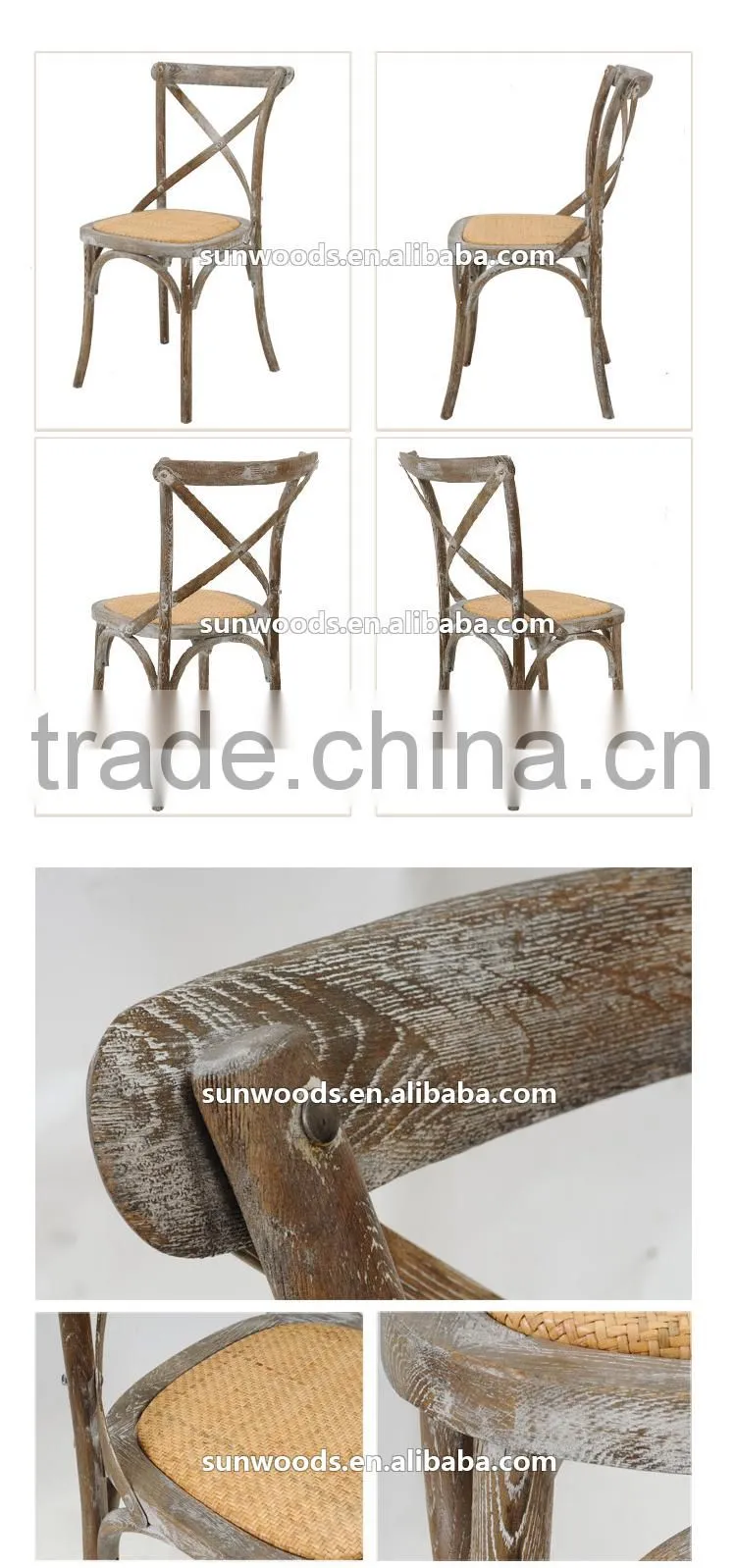 X cross back dining chair with high quality