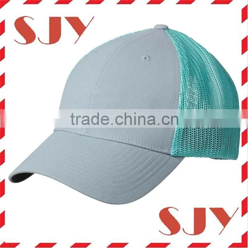 Micro fiber dri-fit ribbon brim custom sport tennis cap