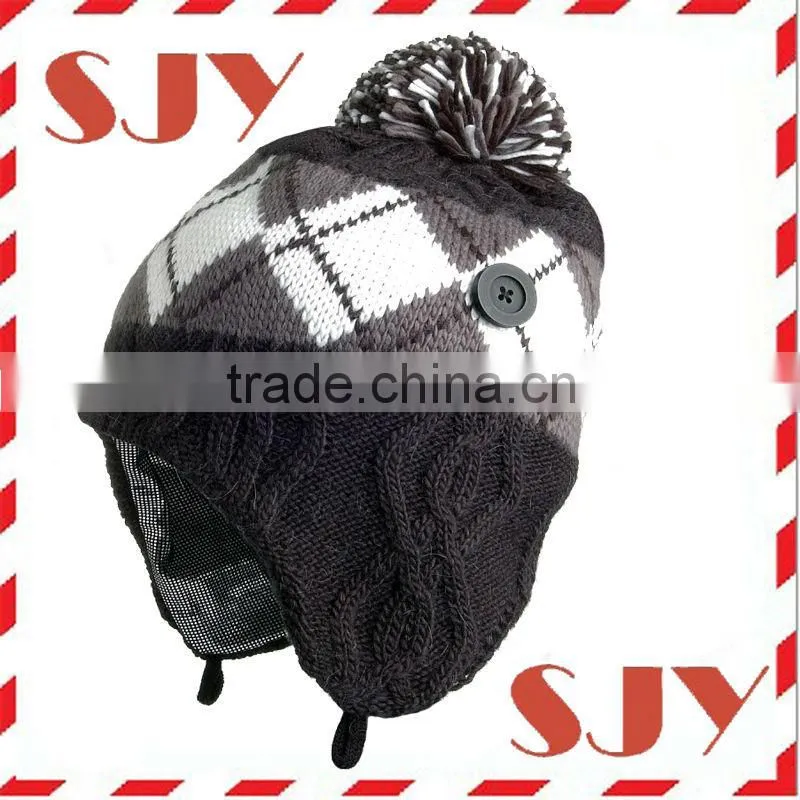 Custom Embroidery Logo Promotional Acrylic Beanie Cap