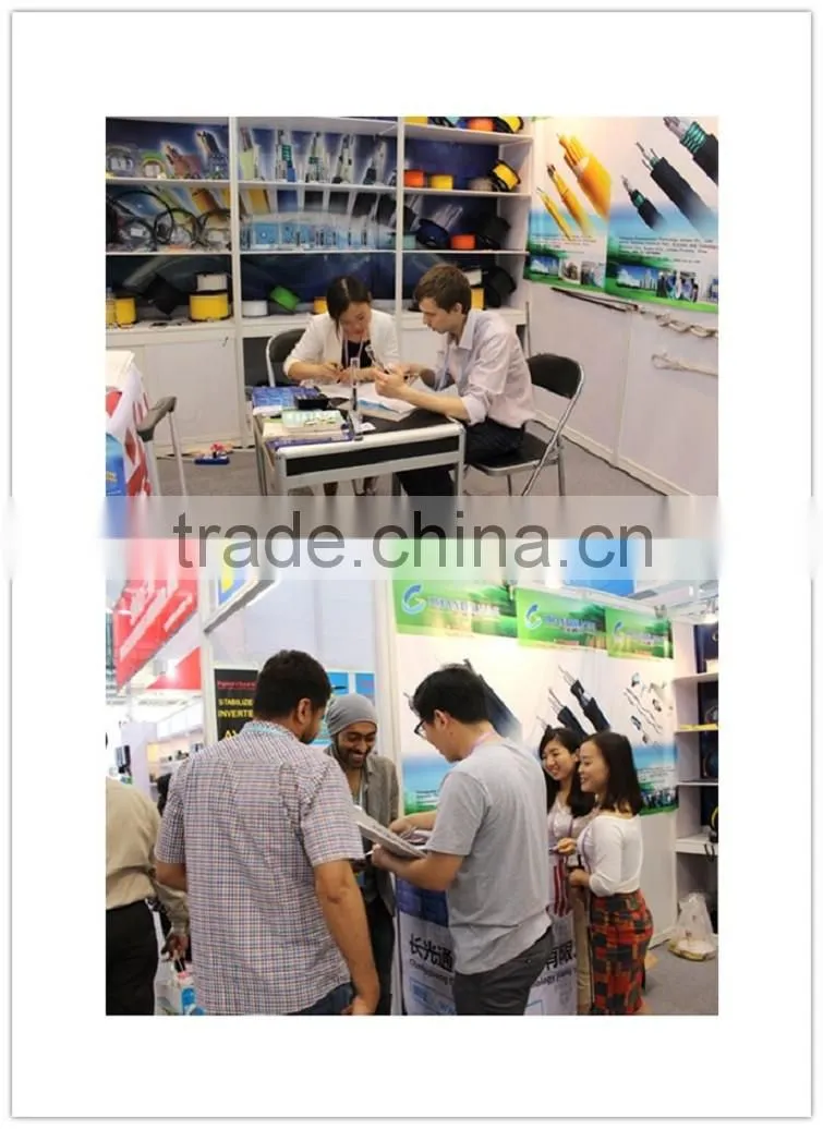 Long span stranded stainless steel tube aerial power fiber optic cable price opgw cable