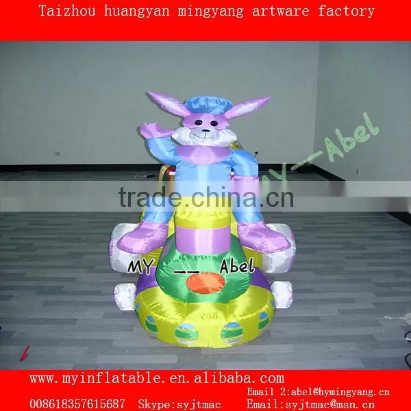 painted eggshell for easter high quality inflatables
