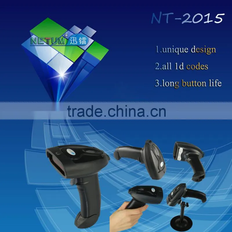 NT-2015 2016 hot China OEM/ODM manufacturer 1d handheld barcode scanner laser and fingerprint reader