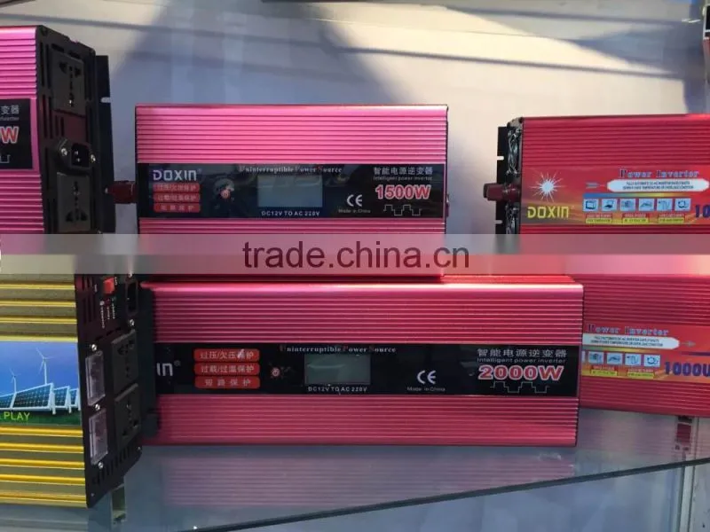 110V Doxin 2000W Power Inverter with LCD Screem