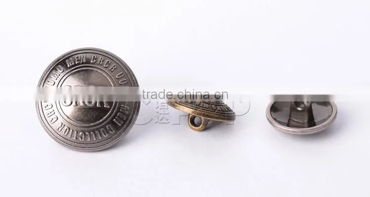 High-grade leisure sliver jeans button with best reasonable price