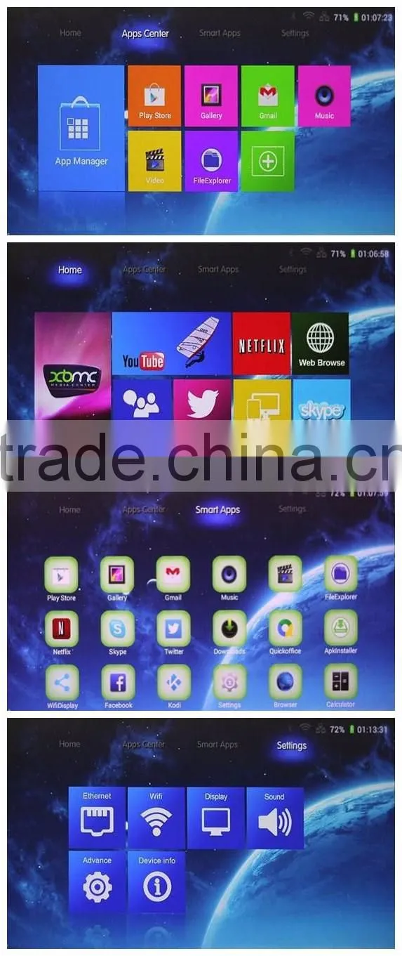 2016 Hot M6 mini projector Android Pocket portable mini Projector latest in the marketing