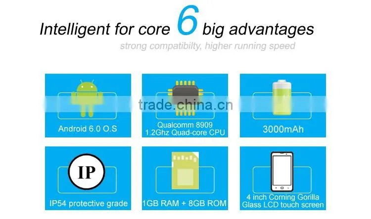 Android handheld POS 1d 2d barcode scanner and thermal printer