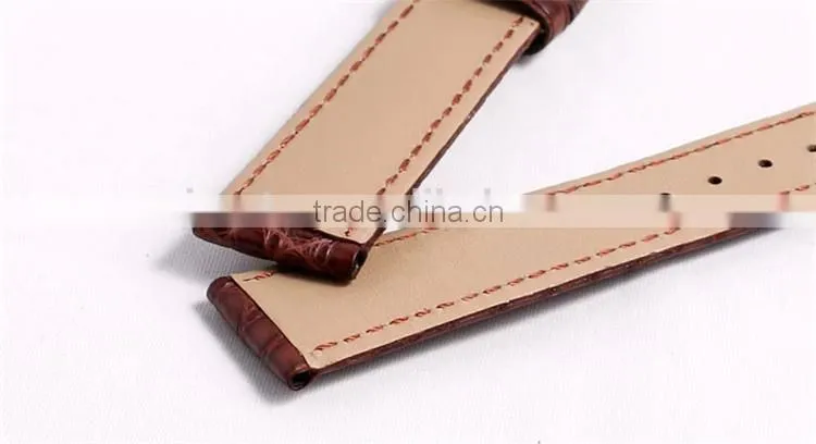 Luxury 100 % Alligator Handmade Leather Watch Strap for iWatch