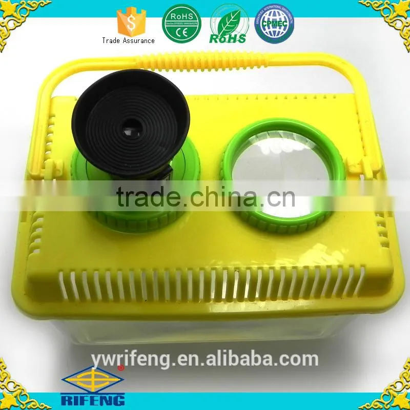 New design observation box&fashionale design animal optical instrument&magnifying glass box