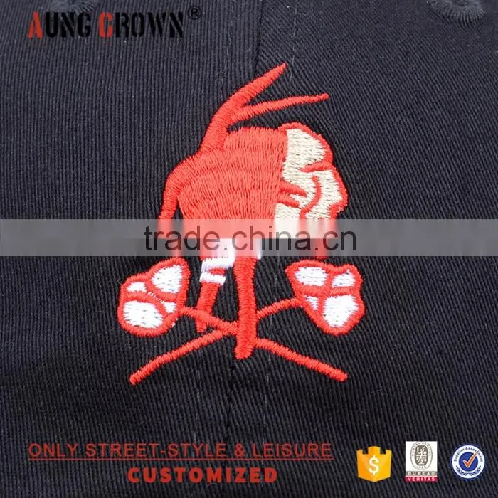 Customed embroidery logo baseball cap