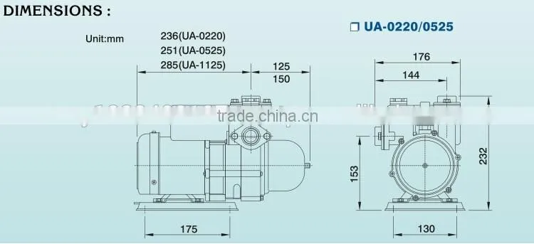 Electric Constant Pressure Pump UA-0220