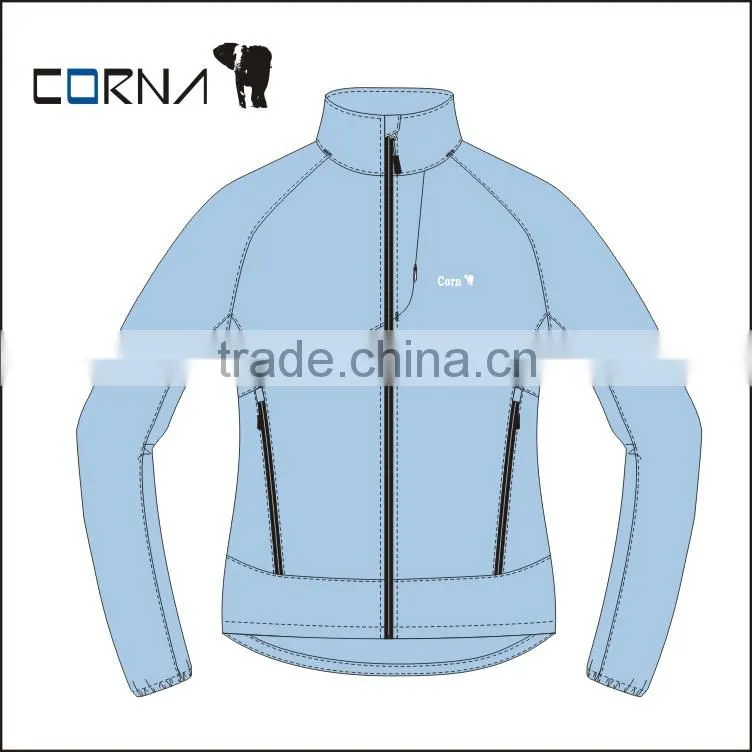 women fashion lightweight seam taped softshell jacket
