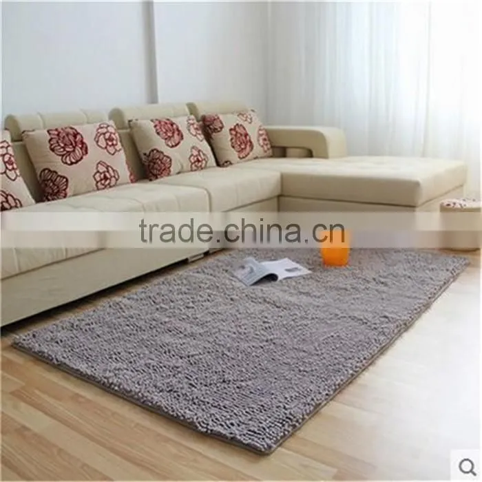 machine made chenille fabric microfiber chenille carpet