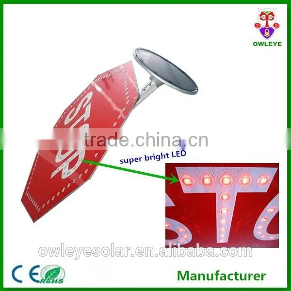 flashing led stop signs/highway led board signs/solar powered traffic signs