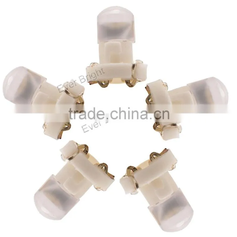 New arrival f8 1smd auto led light spare parts 12v t3 led wedge bulb