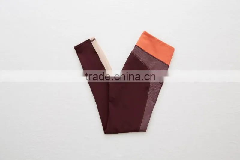 High Waist Long Fitness Sports Leggings Wholesale Yoga Pants