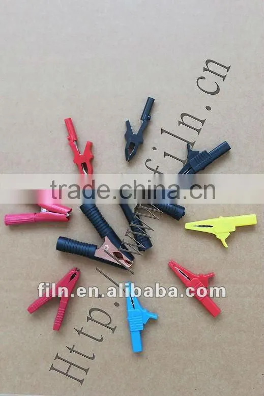 55mm complete insulated copper crocodile clip